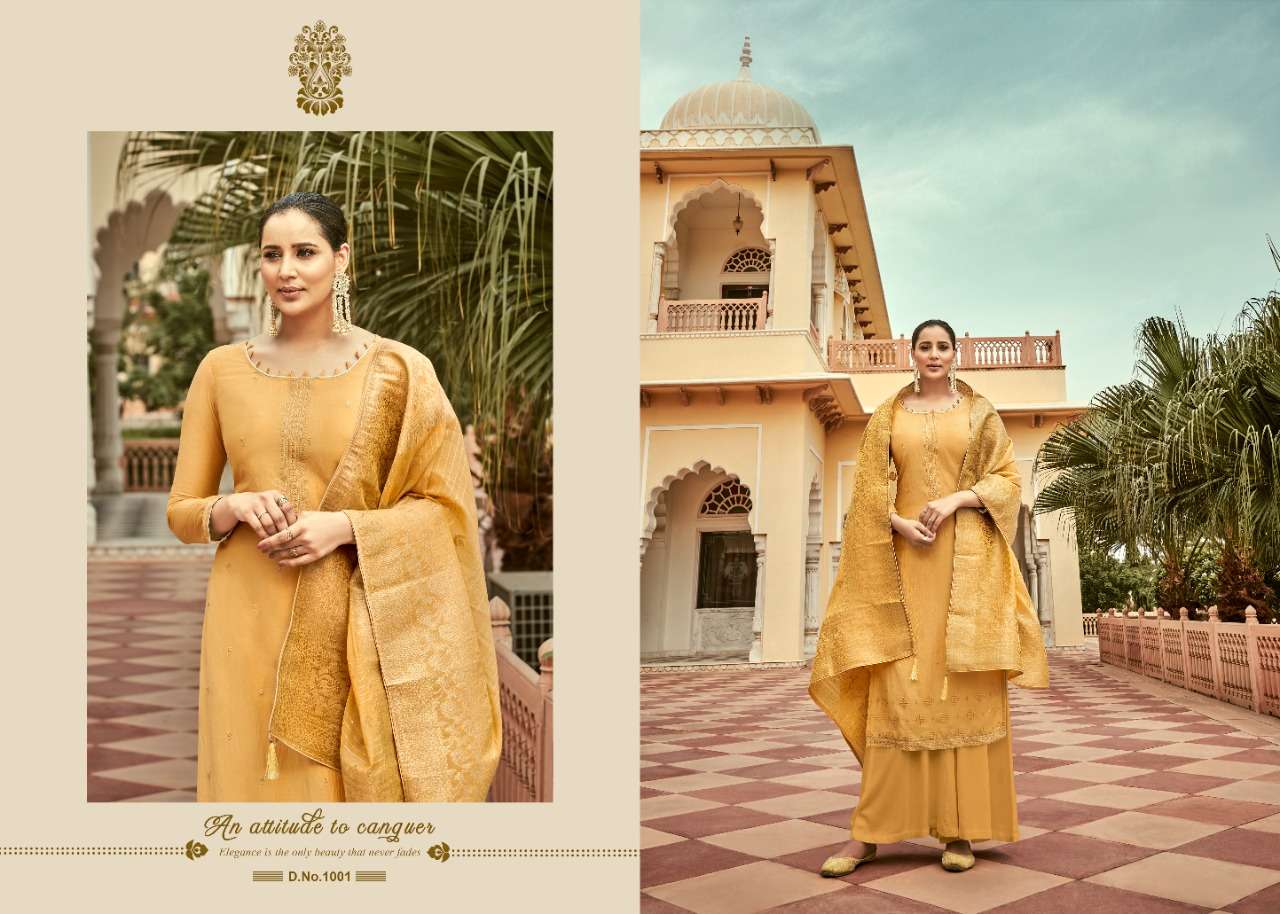 SAMAARA VOL-3 BY ZSM 1001 TO 1008 SERIES BEAUTIFUL STYLISH SHARARA SUITS FANCY COLORFUL CASUAL WEAR & ETHNIC WEAR & READY TO WEAR COTTON SILK EMBROIDERED DRESSES AT WHOLESALE PRICE