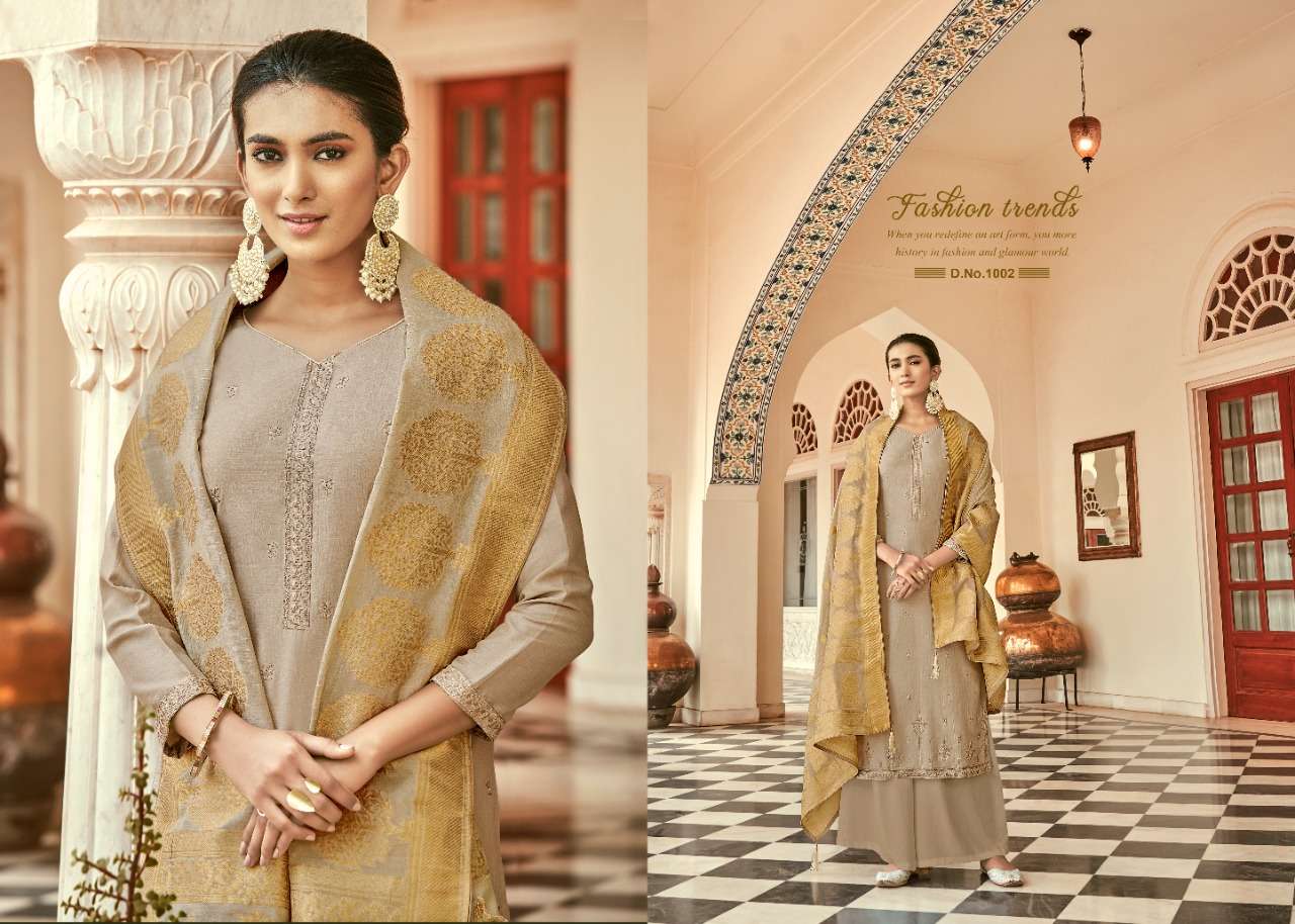 SAMAARA VOL-3 BY ZSM 1001 TO 1008 SERIES BEAUTIFUL STYLISH SHARARA SUITS FANCY COLORFUL CASUAL WEAR & ETHNIC WEAR & READY TO WEAR COTTON SILK EMBROIDERED DRESSES AT WHOLESALE PRICE