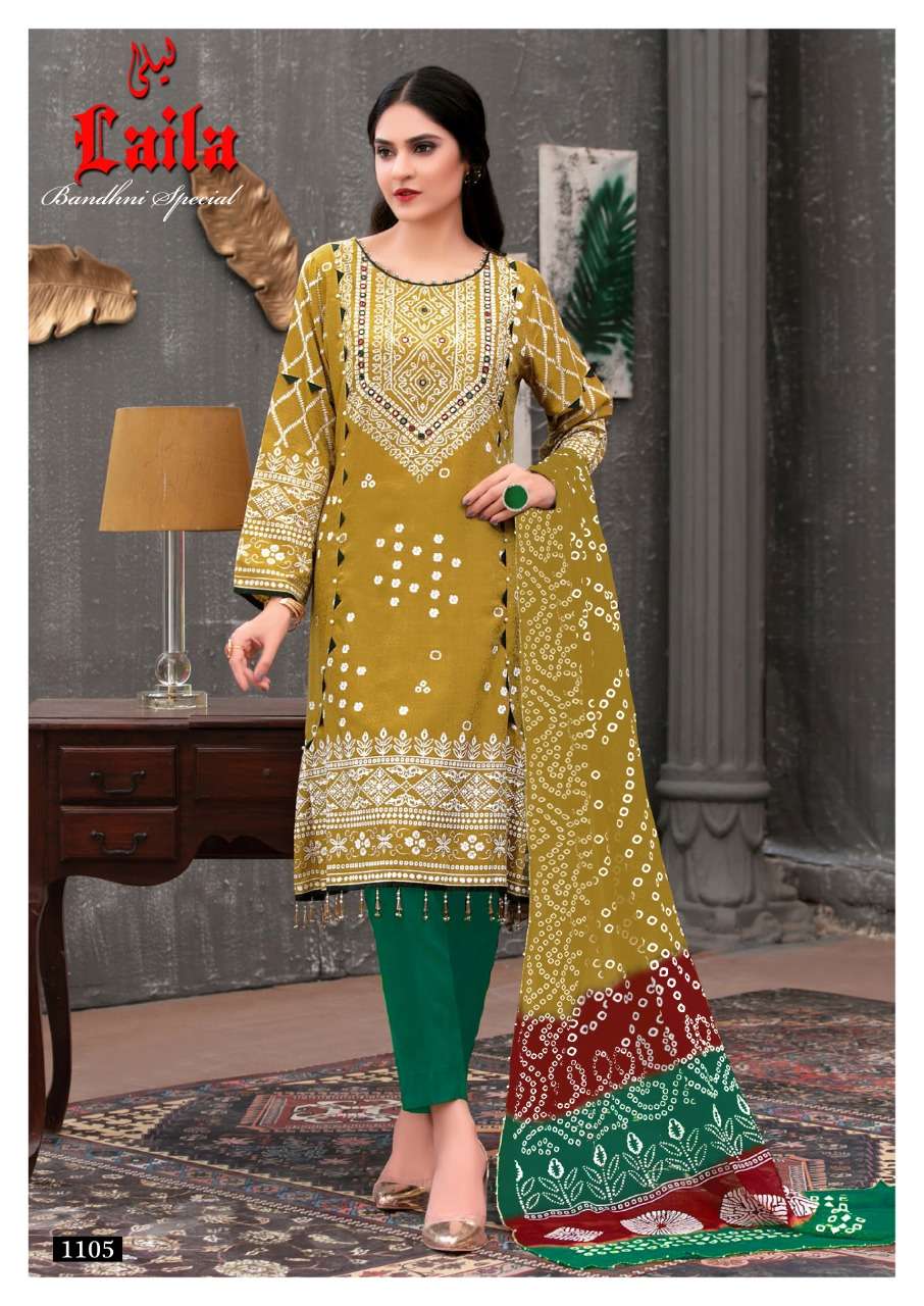 LAILA BY JALIYAN TEX 1101 TO 1108 SERIES BEAUTIFUL STYLISH SUITS FANCY COLORFUL CASUAL WEAR & ETHNIC WEAR & READY TO WEAR HEAVY COTTON PRINTED DRESSES AT WHOLESALE PRICE