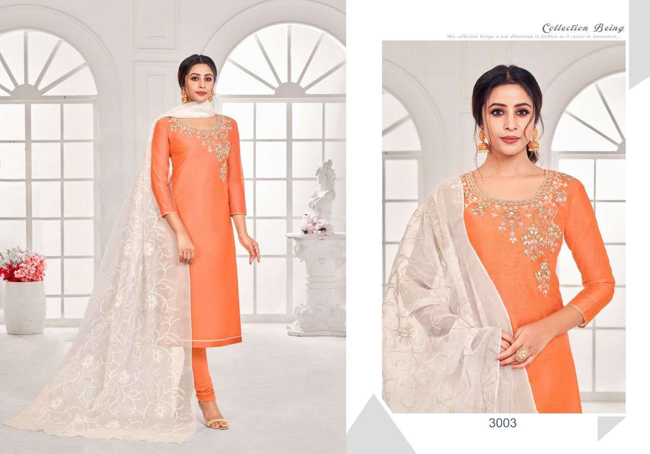 MAGIC SPECIAL VOL-3 BY SHAGUN 3001 TO 3008 SERIES BEAUTIFUL STYLISH SHARARA SUITS FANCY COLORFUL CASUAL WEAR & ETHNIC WEAR & READY TO WEAR MIX DRESSES AT WHOLESALE PRICE