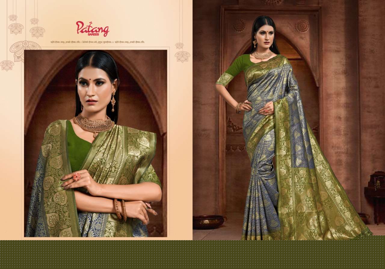 INNAYA BY PATANG SAREES 1321 TO 1328 SERIES INDIAN TRADITIONAL WEAR COLLECTION BEAUTIFUL STYLISH FANCY COLORFUL PARTY WEAR & OCCASIONAL WEAR SILK SAREES AT WHOLESALE PRICE
