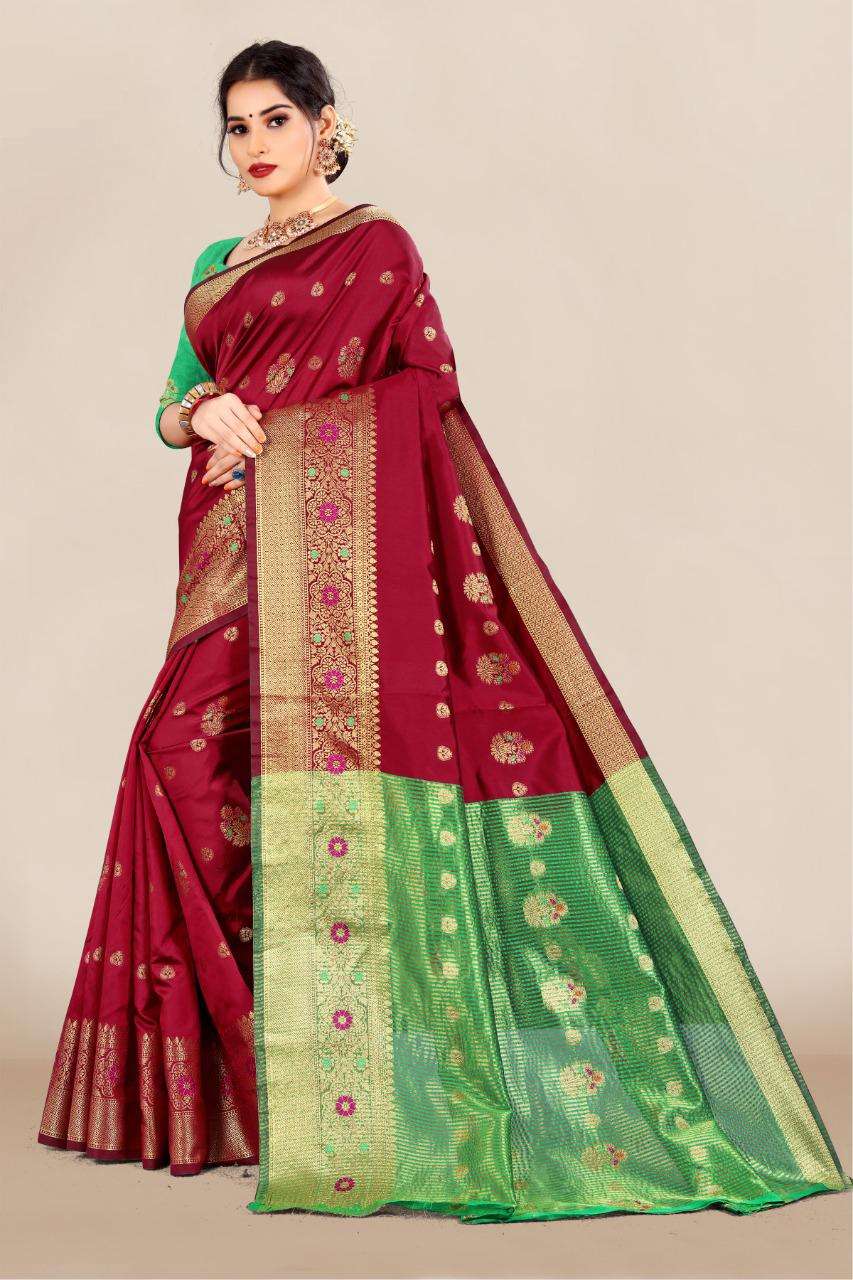 CRISTINA VOL-3 BY VAIRAGEE 301 TO 306 SERIES INDIAN TRADITIONAL WEAR COLLECTION BEAUTIFUL STYLISH FANCY COLORFUL PARTY WEAR & OCCASIONAL WEAR SOFT SILK SAREES AT WHOLESALE PRICE