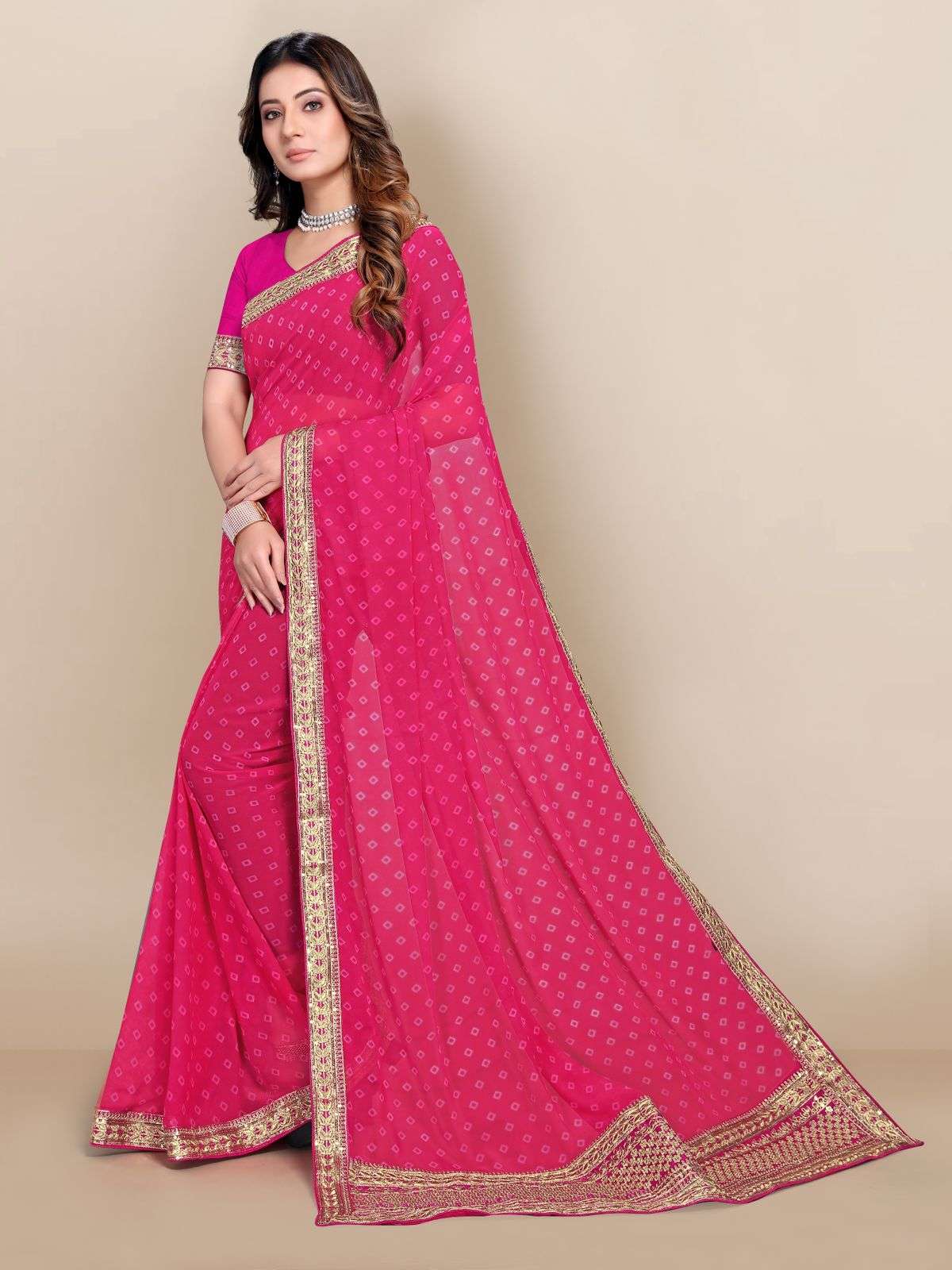 ALLYS BY VAIRAGEE 101 TO 106 SERIES INDIAN TRADITIONAL WEAR COLLECTION BEAUTIFUL STYLISH FANCY COLORFUL PARTY WEAR & OCCASIONAL WEAR GEORGETTE PRINT SAREES AT WHOLESALE PRICE