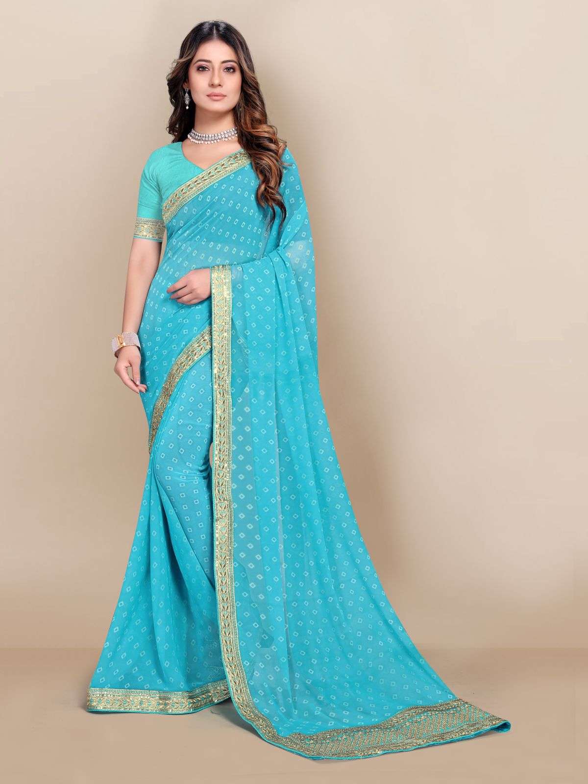 ALLYS BY VAIRAGEE 101 TO 106 SERIES INDIAN TRADITIONAL WEAR COLLECTION BEAUTIFUL STYLISH FANCY COLORFUL PARTY WEAR & OCCASIONAL WEAR GEORGETTE PRINT SAREES AT WHOLESALE PRICE