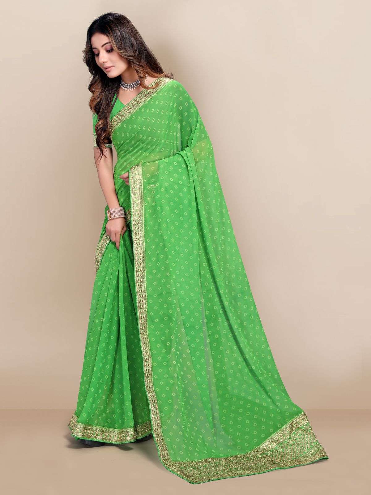 ALLYS BY VAIRAGEE 101 TO 106 SERIES INDIAN TRADITIONAL WEAR COLLECTION BEAUTIFUL STYLISH FANCY COLORFUL PARTY WEAR & OCCASIONAL WEAR GEORGETTE PRINT SAREES AT WHOLESALE PRICE