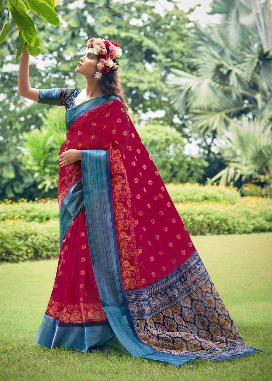 ORGANZA SILK VOL-14 BY SHREYANS 205 TO 216 SERIES INDIAN TRADITIONAL WEAR COLLECTION BEAUTIFUL STYLISH FANCY COLORFUL PARTY WEAR & OCCASIONAL WEAR ORGANZA SILK SAREES AT WHOLESALE PRICE