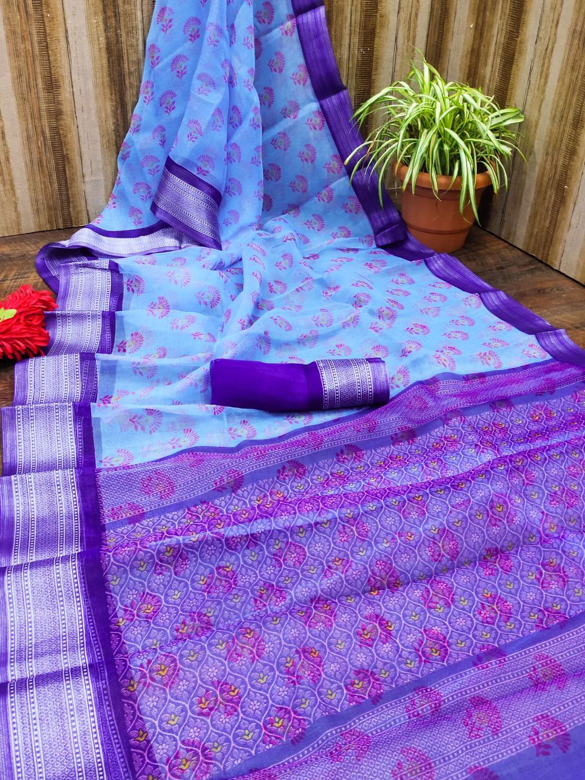 MYRA VOL-8 BY MYRA 801 TO 812 SERIES INDIAN TRADITIONAL WEAR COLLECTION BEAUTIFUL STYLISH FANCY COLORFUL PARTY WEAR & OCCASIONAL WEAR PREMIUM ORGANZA SAREES AT WHOLESALE PRICE