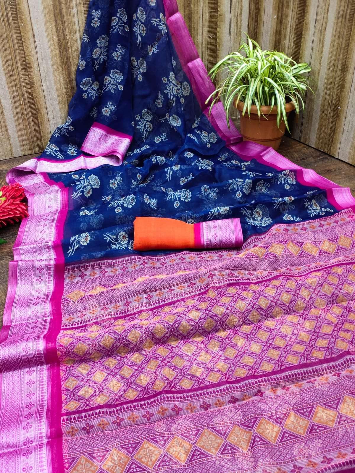 MYRA VOL-8 BY MYRA 801 TO 812 SERIES INDIAN TRADITIONAL WEAR COLLECTION BEAUTIFUL STYLISH FANCY COLORFUL PARTY WEAR & OCCASIONAL WEAR PREMIUM ORGANZA SAREES AT WHOLESALE PRICE