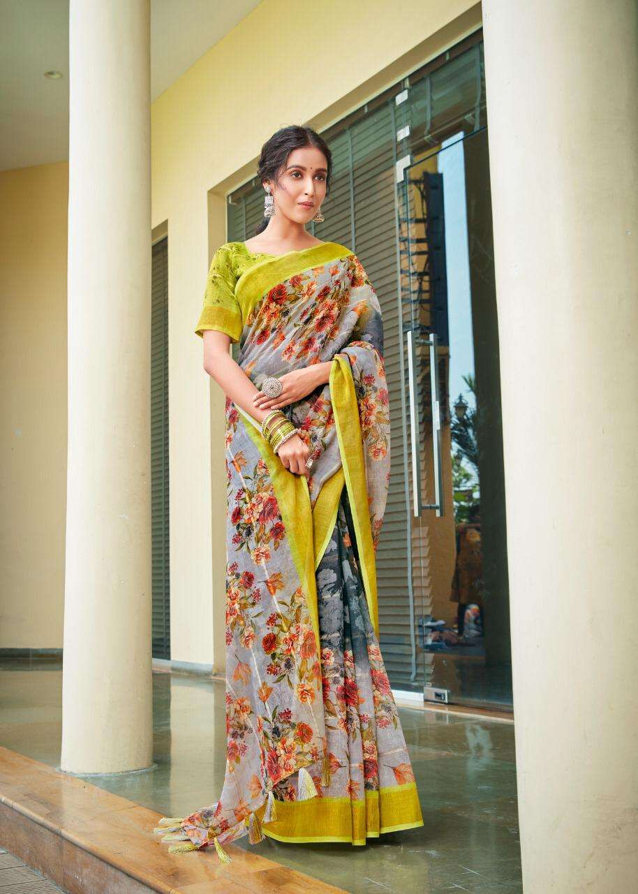 PATTEN DELICIOUS BY SHVETAMBAR CREATION 01 TO 09 SERIES INDIAN TRADITIONAL WEAR COLLECTION BEAUTIFUL STYLISH FANCY COLORFUL PARTY WEAR & OCCASIONAL WEAR PURE LINEN SILK SAREES AT WHOLESALE PRICE