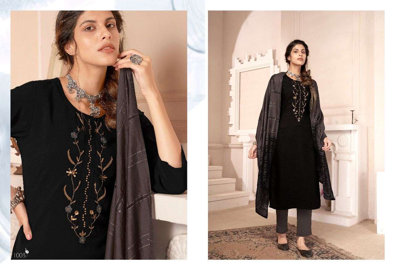 HOTSTAR BY SWEETY FASHION 1001 TO 1006 SERIES BEAUTIFUL SUITS COLORFUL STYLISH FANCY CASUAL WEAR & ETHNIC WEAR SILK DRESSES AT WHOLESALE PRICE