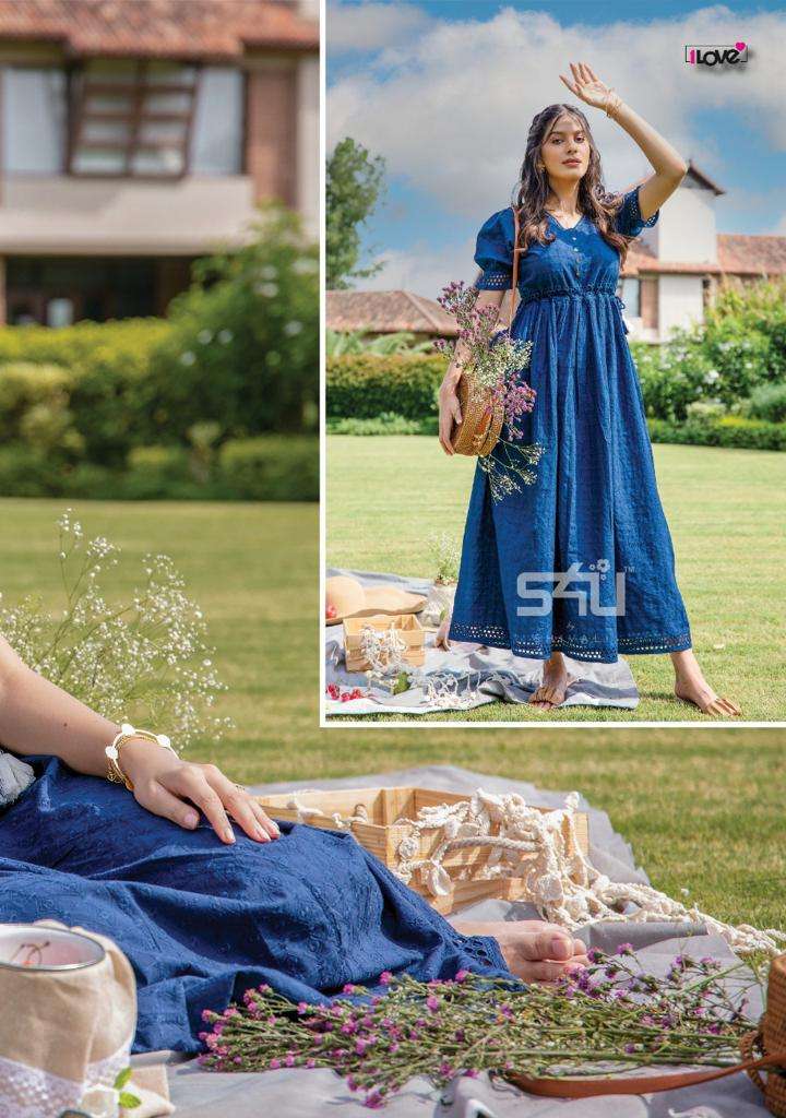 ANOKHI VOL-2 BY 1 LOVE 01 TO 06 SERIES DESIGNER STYLISH FANCY COLORFUL BEAUTIFUL PARTY WEAR & ETHNIC WEAR COLLECTION COTTON GOWNS AT WHOLESALE PRICE