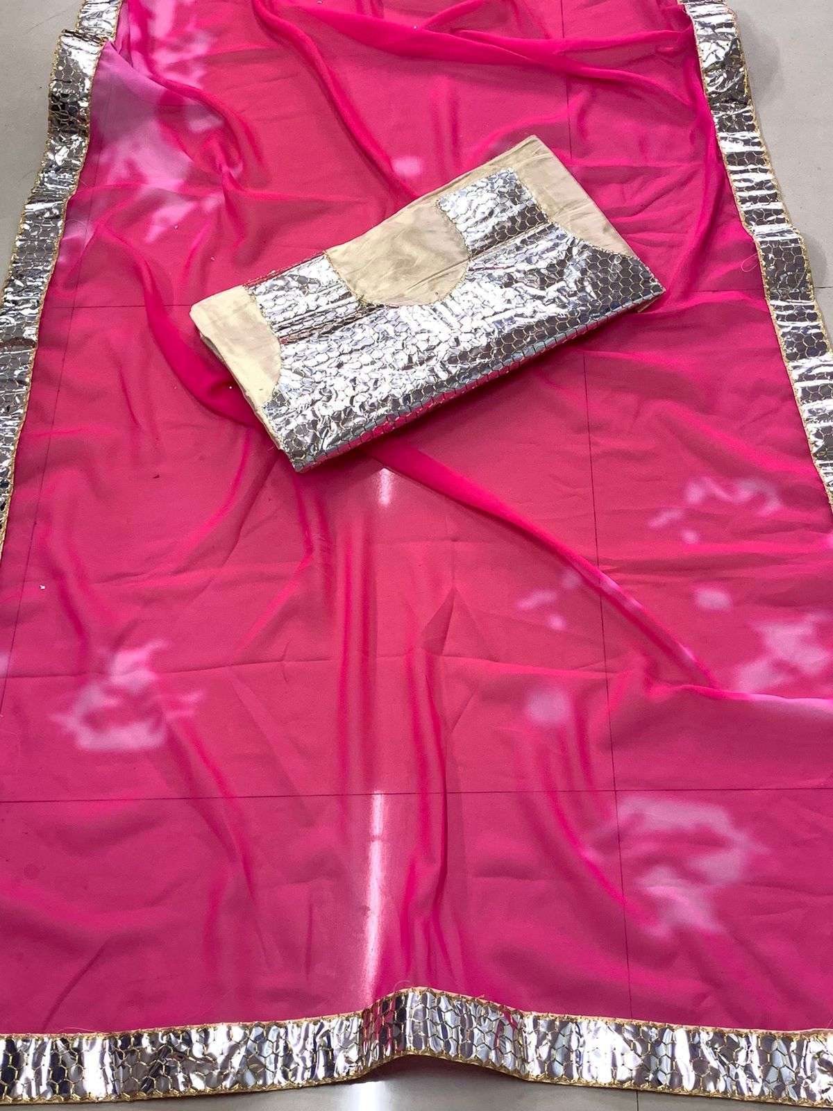 MADHURI VOL-2 BY INDO VASTRA INDIAN TRADITIONAL WEAR COLLECTION BEAUTIFUL STYLISH FANCY COLORFUL PARTY WEAR & OCCASIONAL WEAR GEORGETTE SAREES AT WHOLESALE PRICE