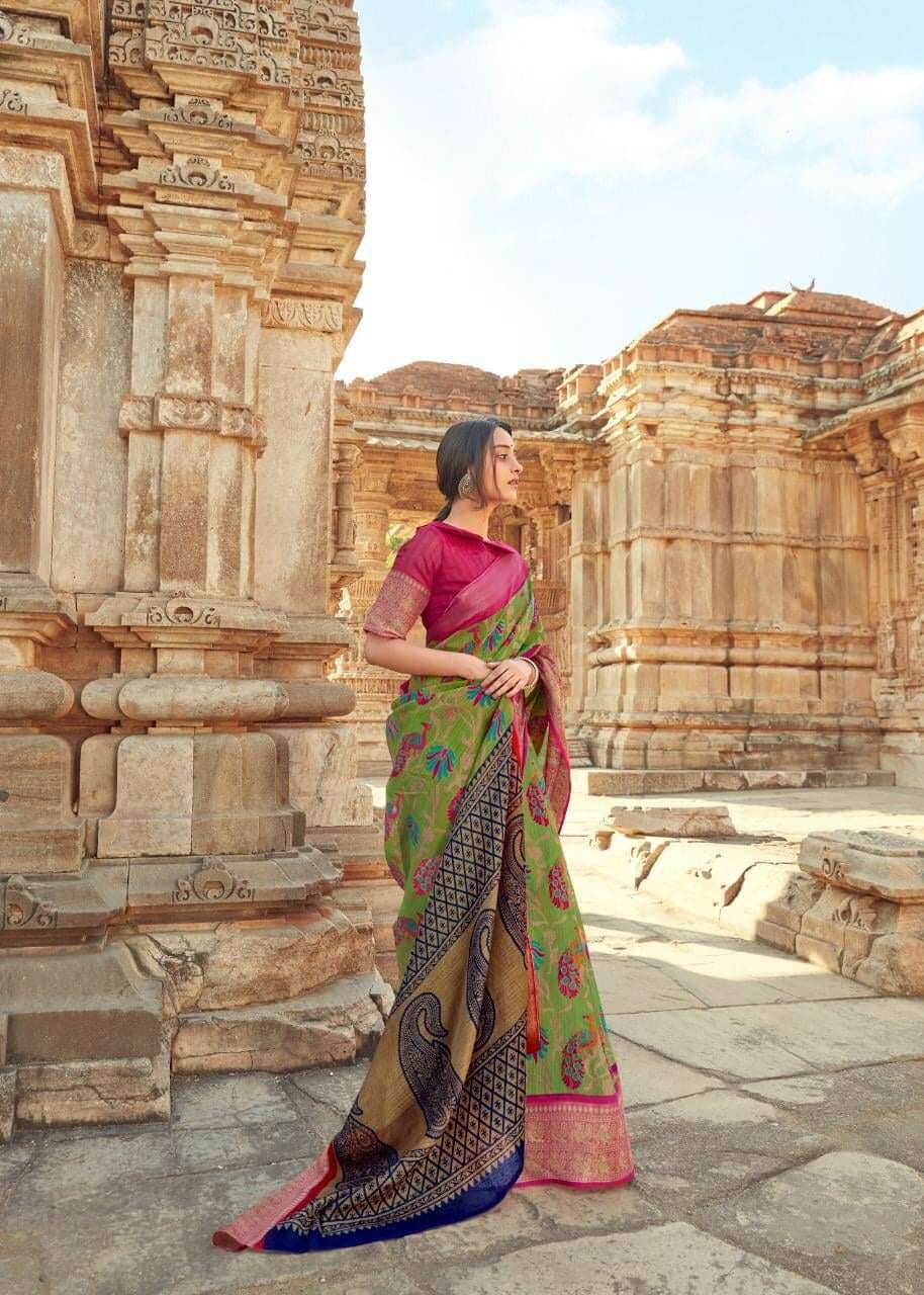 MUHURTAM PATTU BY SHREYANS 01 TO 04 SERIES INDIAN TRADITIONAL WEAR COLLECTION BEAUTIFUL STYLISH FANCY COLORFUL PARTY WEAR & OCCASIONAL WEAR LINEN SLUB SILK SAREES AT WHOLESALE PRICE