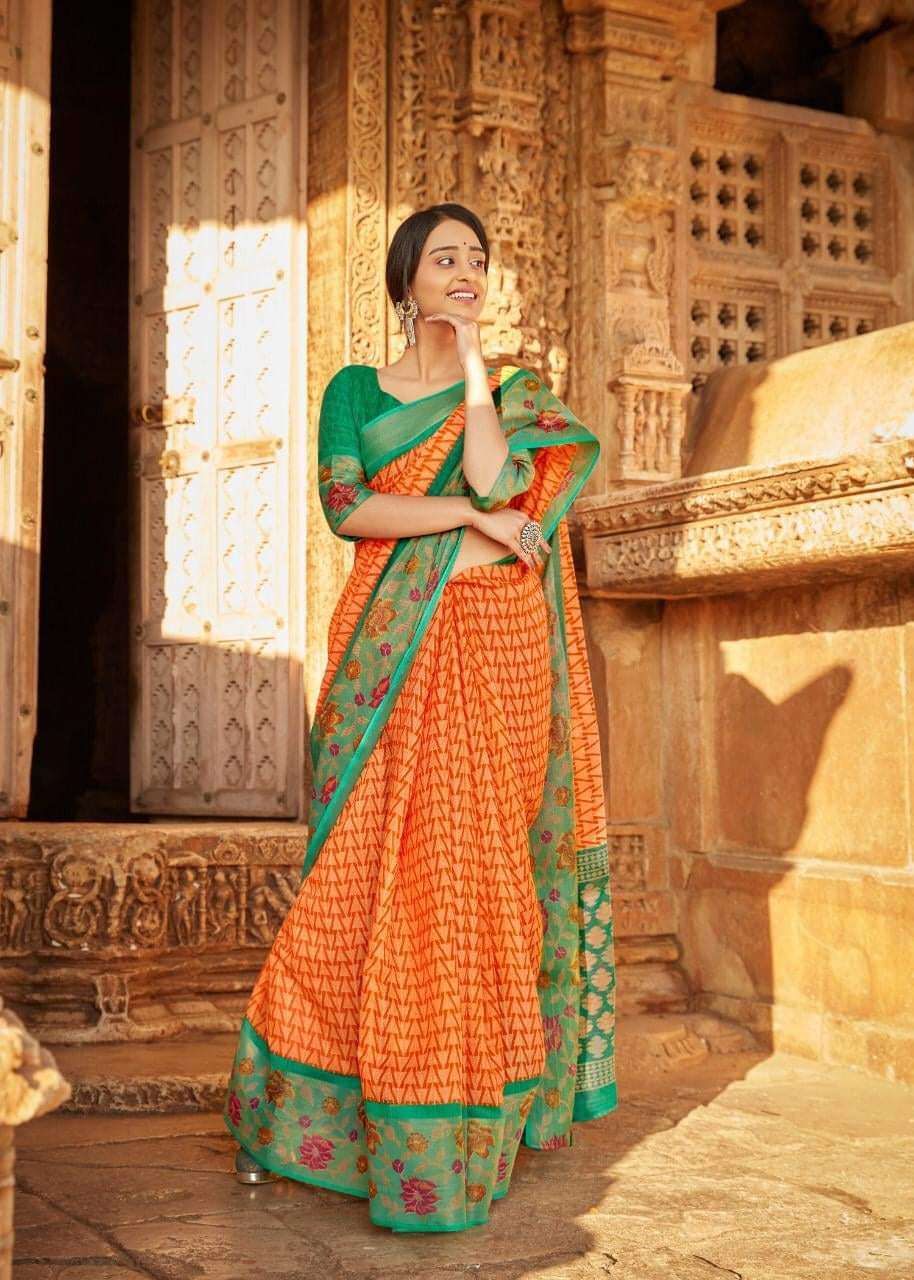 MUHURTAM PATTU BY SHREYANS 01 TO 04 SERIES INDIAN TRADITIONAL WEAR COLLECTION BEAUTIFUL STYLISH FANCY COLORFUL PARTY WEAR & OCCASIONAL WEAR LINEN SLUB SILK SAREES AT WHOLESALE PRICE