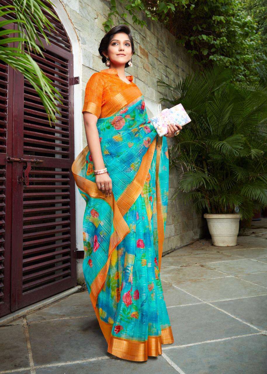 CARTELL SILK BY SHREYANS 01 TO 12 SERIES INDIAN TRADITIONAL WEAR COLLECTION BEAUTIFUL STYLISH FANCY COLORFUL PARTY WEAR & OCCASIONAL WEAR ORGANZA DIGITAL PRINT SAREES AT WHOLESALE PRICE