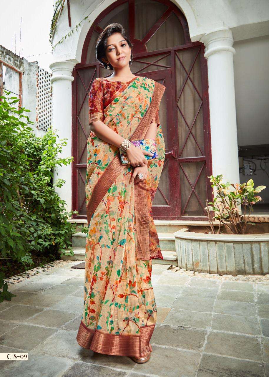 CARTELL SILK BY SHREYANS 01 TO 12 SERIES INDIAN TRADITIONAL WEAR COLLECTION BEAUTIFUL STYLISH FANCY COLORFUL PARTY WEAR & OCCASIONAL WEAR ORGANZA DIGITAL PRINT SAREES AT WHOLESALE PRICE