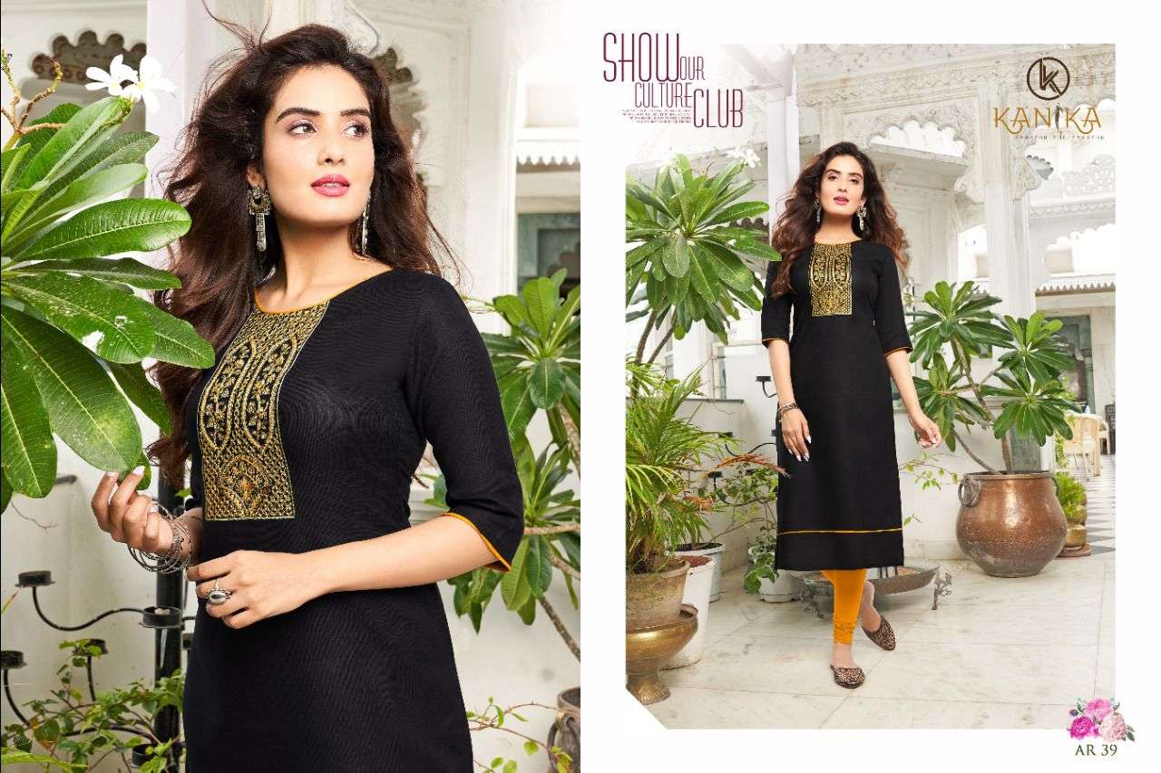 ANUROOP VOL-5 BY KANIKA 39 TO 48 SERIES DESIGNER STYLISH FANCY COLORFUL BEAUTIFUL PARTY WEAR & ETHNIC WEAR COLLECTION RUBY SILK EMBROIDERY KURTIS AT WHOLESALE PRICE