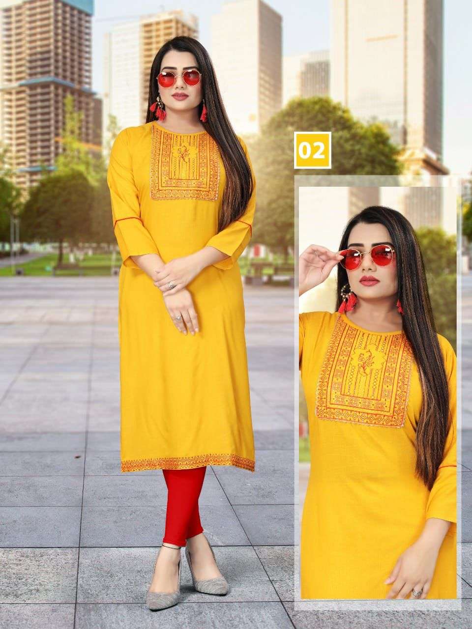 ZALAK BY BEAUTY QUEEN 01 TO 09 SERIES DESIGNER STYLISH FANCY COLORFUL BEAUTIFUL PARTY WEAR & ETHNIC WEAR COLLECTION RAYON EMBROIDERY KURTIS AT WHOLESALE PRICE