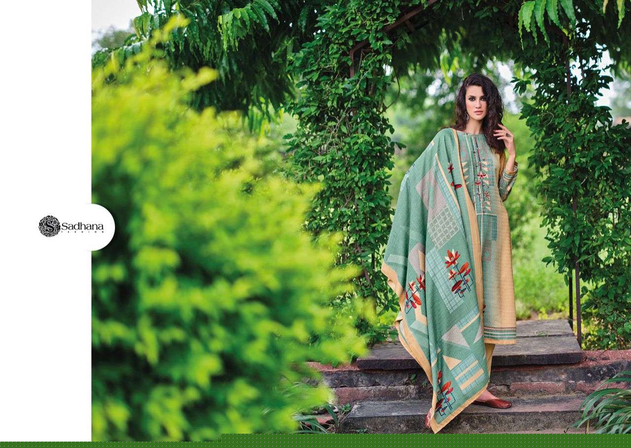 BLOSSOM BY SADHANA FASHION 10073 TO 10078 SERIES BEAUTIFUL STYLISH SUITS FANCY COLORFUL CASUAL WEAR & ETHNIC WEAR & READY TO WEAR PURE PASHMINA PRINTED DRESSES AT WHOLESALE PRICE