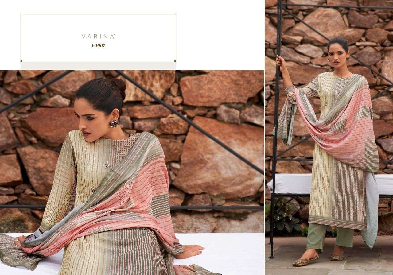 MIHIKA BY VARINA 1001 TO 1008 SERIES BEAUTIFUL SUITS COLORFUL STYLISH FANCY CASUAL WEAR & ETHNIC WEAR PASHMINA DIGITAL PRINT DRESSES AT WHOLESALE PRICE