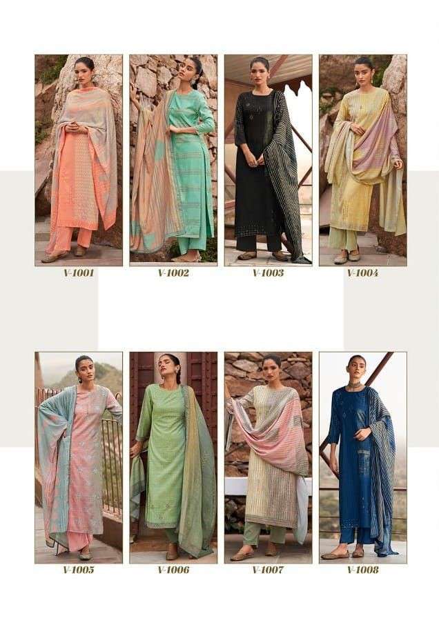 MIHIKA BY VARINA 1001 TO 1008 SERIES BEAUTIFUL SUITS COLORFUL STYLISH FANCY CASUAL WEAR & ETHNIC WEAR PASHMINA DIGITAL PRINT DRESSES AT WHOLESALE PRICE