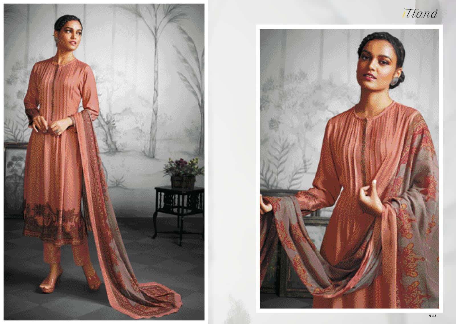 NIRVANA BY ITRANA BEAUTIFUL STYLISH SUITS FANCY COLORFUL CASUAL WEAR & ETHNIC WEAR & READY TO WEAR TWILL PRINTED DRESSES AT WHOLESALE PRICE
