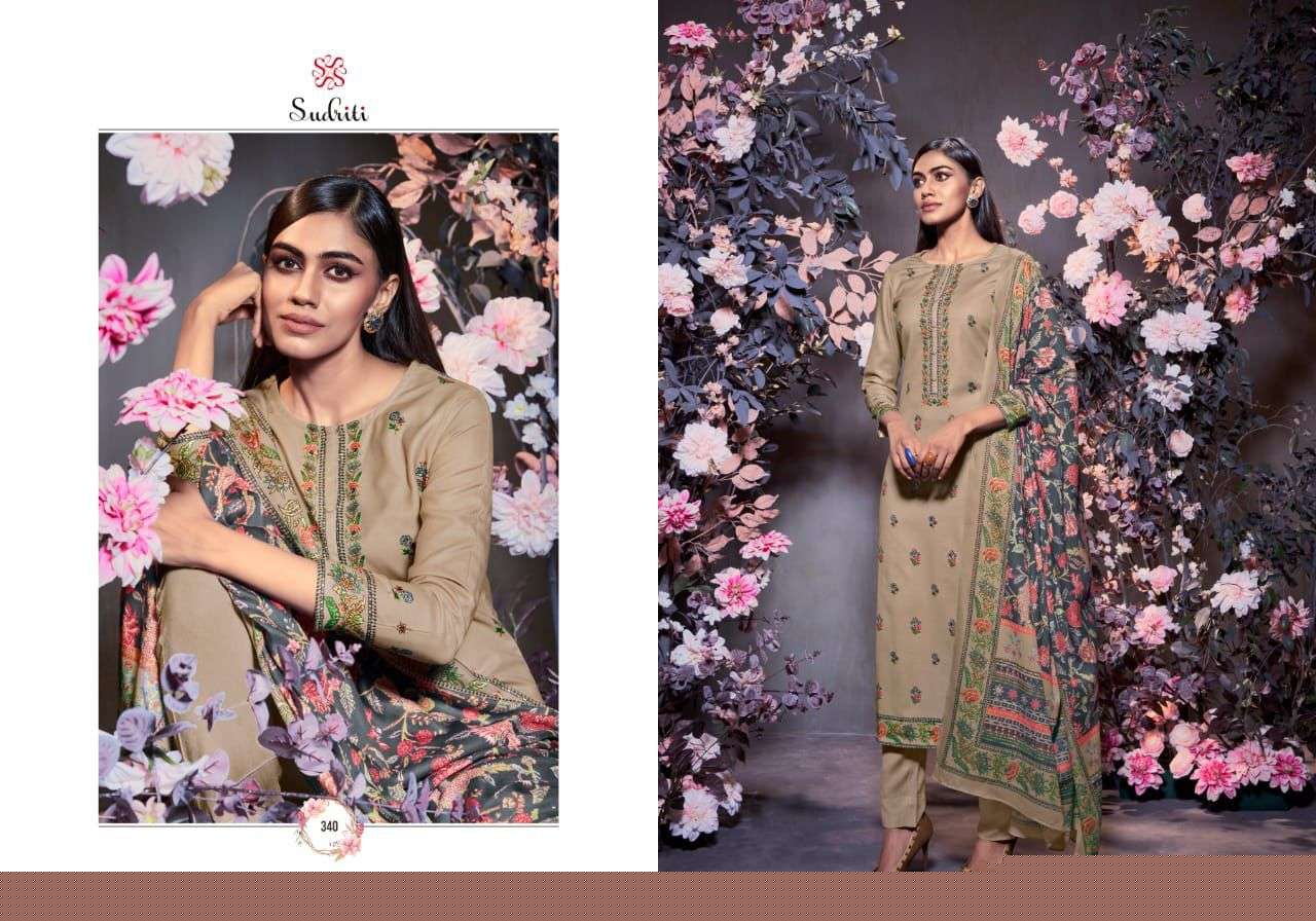 SANGHI BY SUDRITI BEAUTIFUL SUITS COLORFUL STYLISH FANCY CASUAL WEAR & ETHNIC WEAR PASHMINA TWILL DIGITAL PRINT DRESSES AT WHOLESALE PRICE