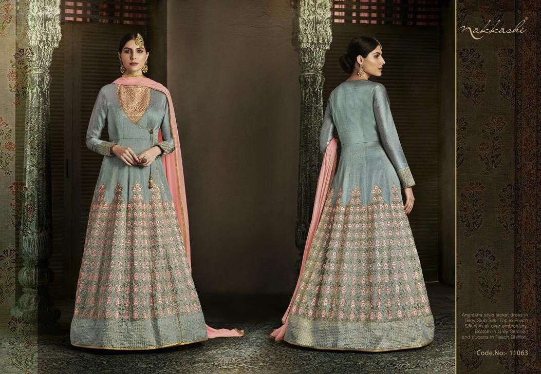 NAKKASHI HIT DESIGNS BY NAKKASHI BEAUTIFUL SUITS COLORFUL STYLISH FANCY CASUAL WEAR & ETHNIC WEAR FANCY DRESSES AT WHOLESALE PRICE