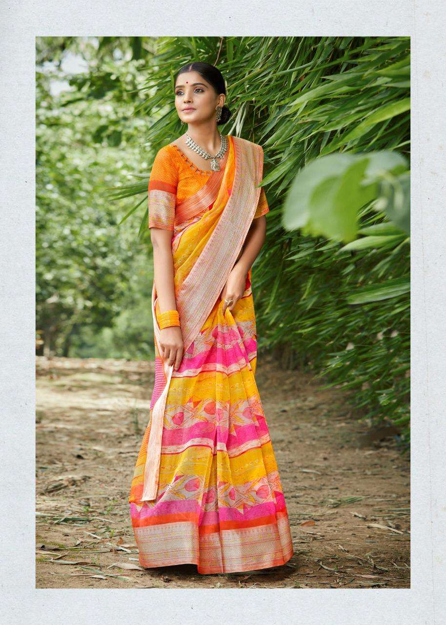 ORGANZA SILK VOL-13 BY SHREYANS 1301 TO 1309 SERIES INDIAN TRADITIONAL WEAR COLLECTION BEAUTIFUL STYLISH FANCY COLORFUL PARTY WEAR & OCCASIONAL WEAR ORGANZA SILK SAREES AT WHOLESALE PRICE