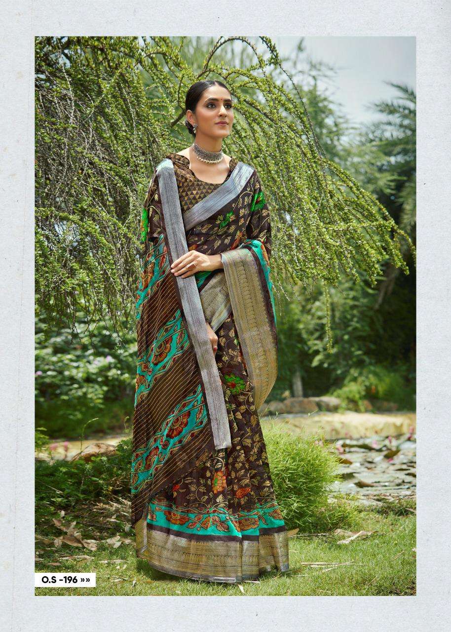 ORGANZA SILK VOL-13 BY SHREYANS 1301 TO 1309 SERIES INDIAN TRADITIONAL WEAR COLLECTION BEAUTIFUL STYLISH FANCY COLORFUL PARTY WEAR & OCCASIONAL WEAR ORGANZA SILK SAREES AT WHOLESALE PRICE