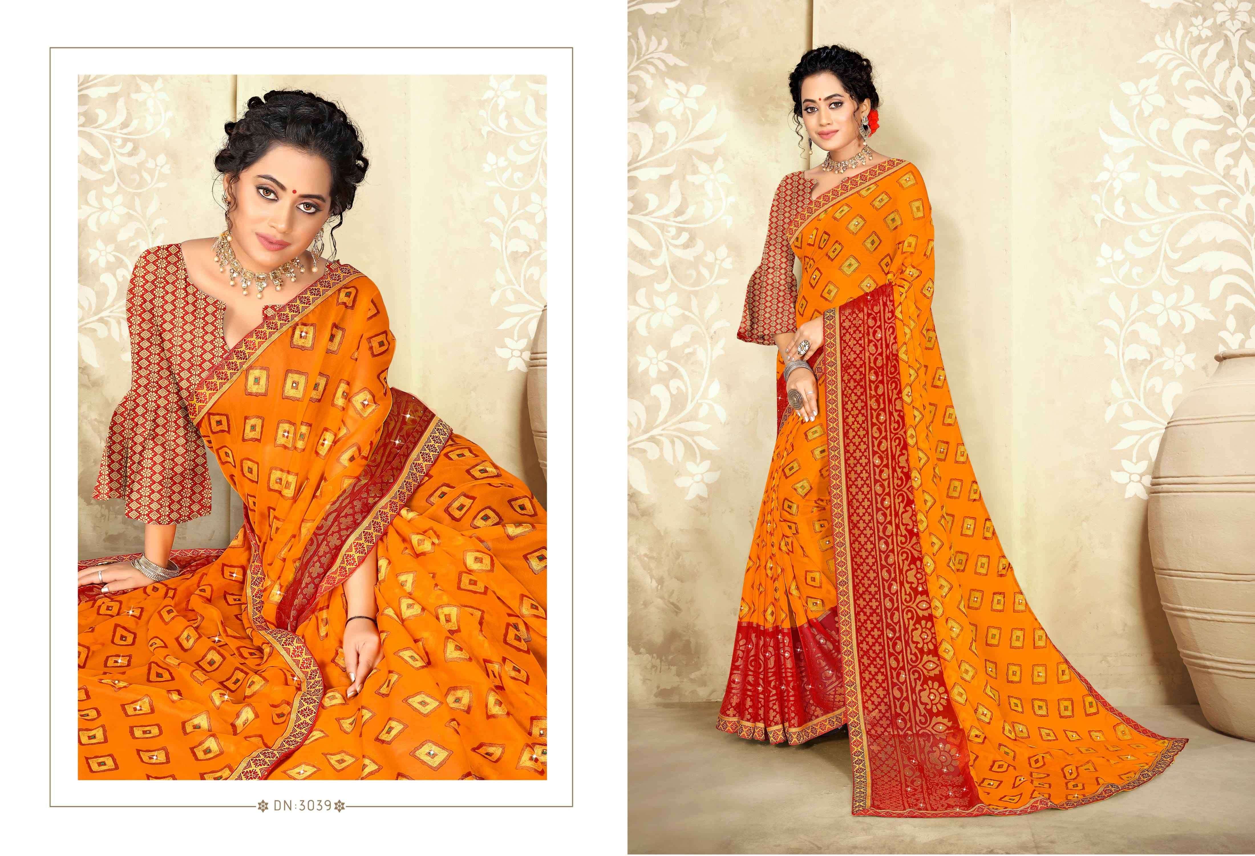 BULBUL BY BARGAD INDIAN TRADITIONAL WEAR COLLECTION BEAUTIFUL STYLISH FANCY COLORFUL PARTY WEAR & OCCASIONAL WEAR BRASSO SAREES AT WHOLESALE PRICE