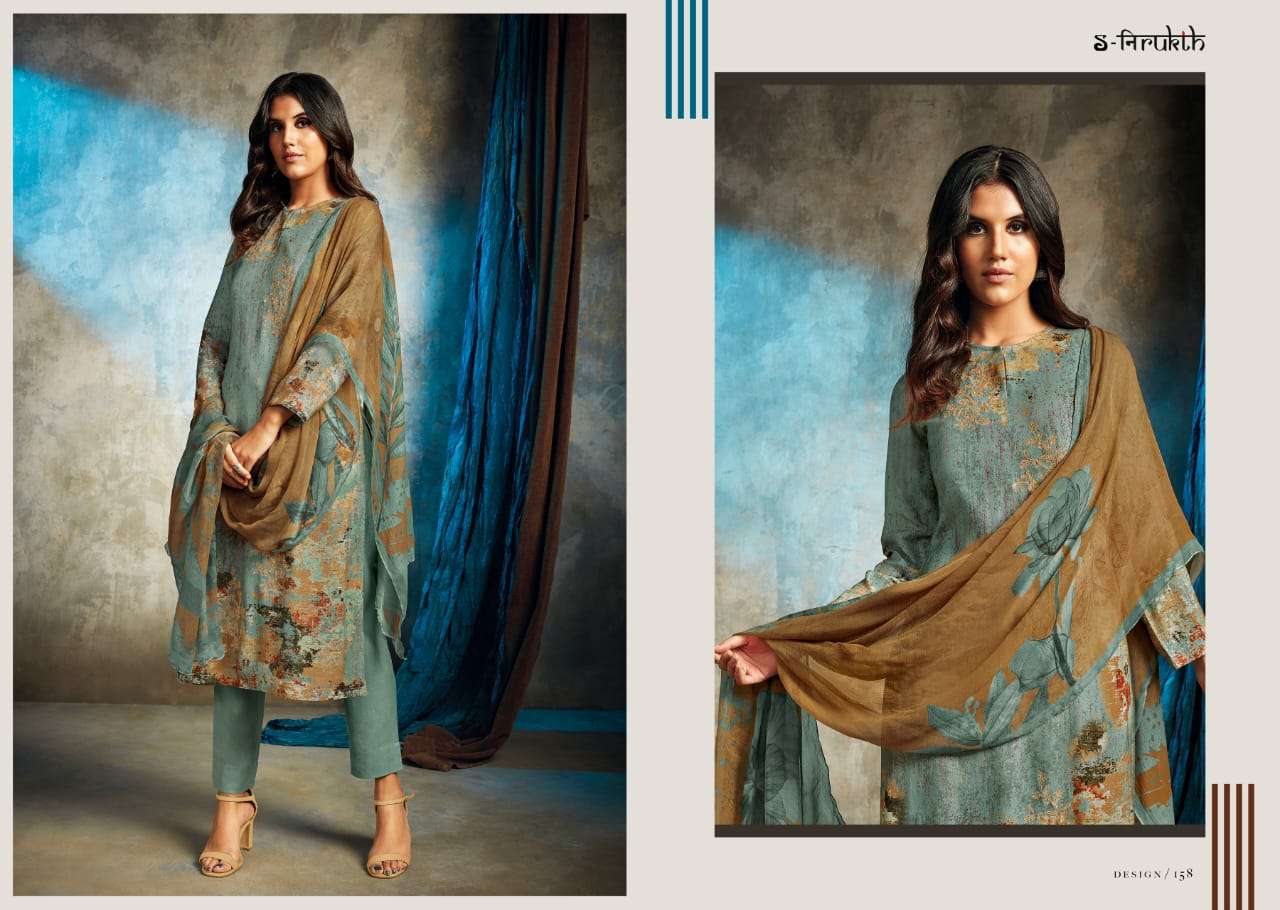 Maheera By S-Nirukth Beautiful Stylish Suits Fancy Colorful Casual Wear & Ethnic Wear & Ready To Wear Pashmina Twill Print With Embroidery Dresses At Wholesale Price