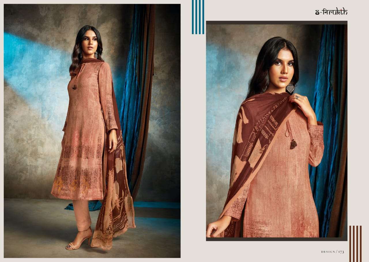 Maheera By S-Nirukth Beautiful Stylish Suits Fancy Colorful Casual Wear & Ethnic Wear & Ready To Wear Pashmina Twill Print With Embroidery Dresses At Wholesale Price