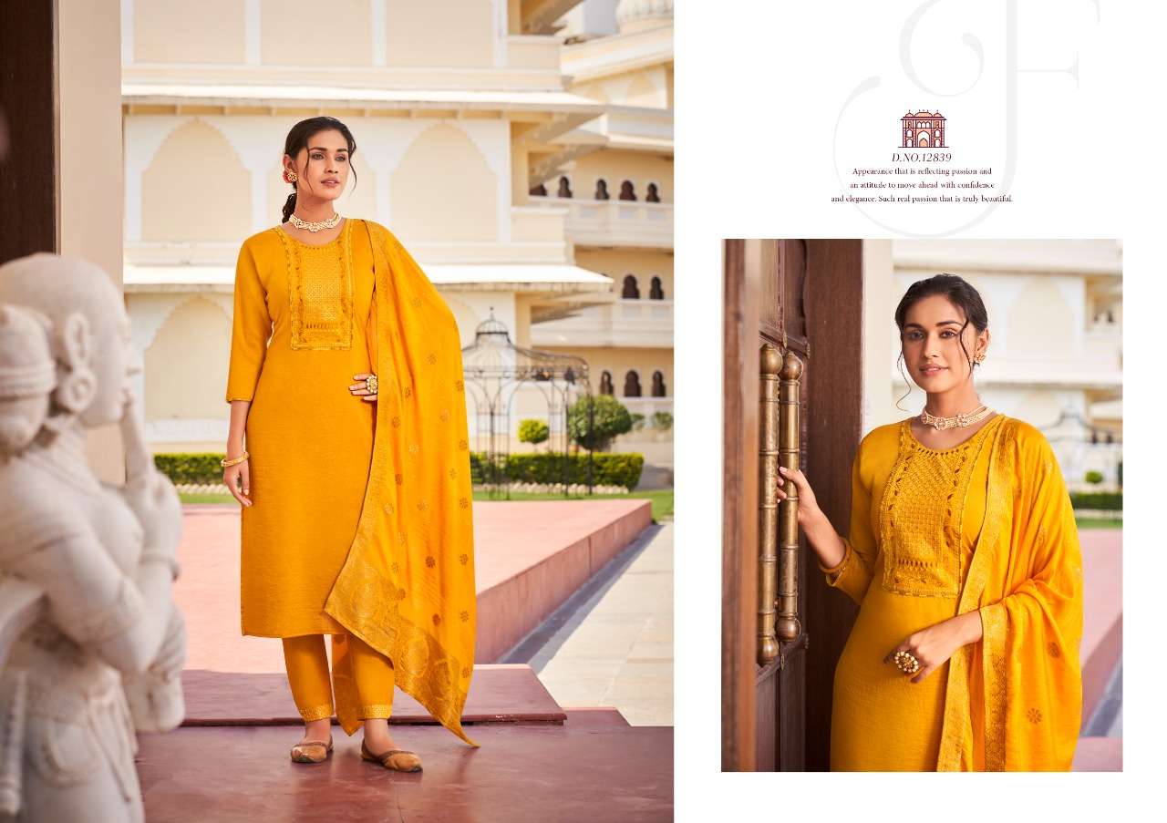 RIWAYAT BY KIVI 12837 TO 12840 SERIES BEAUTIFUL SUITS COLORFUL STYLISH FANCY CASUAL WEAR & ETHNIC WEAR PARAMPARA SILK EMBROIDERED DRESSES AT WHOLESALE PRICE