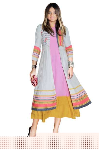 YAMEE BY ARYA DRESS MAKER 01 TO 07 SERIES BEAUTIFUL STYLISH FANCY COLORFUL CASUAL WEAR & ETHNIC WEAR COTTON DIGITAL PRINT GOWNS WITH KOTI AT WHOLESALE PRICE