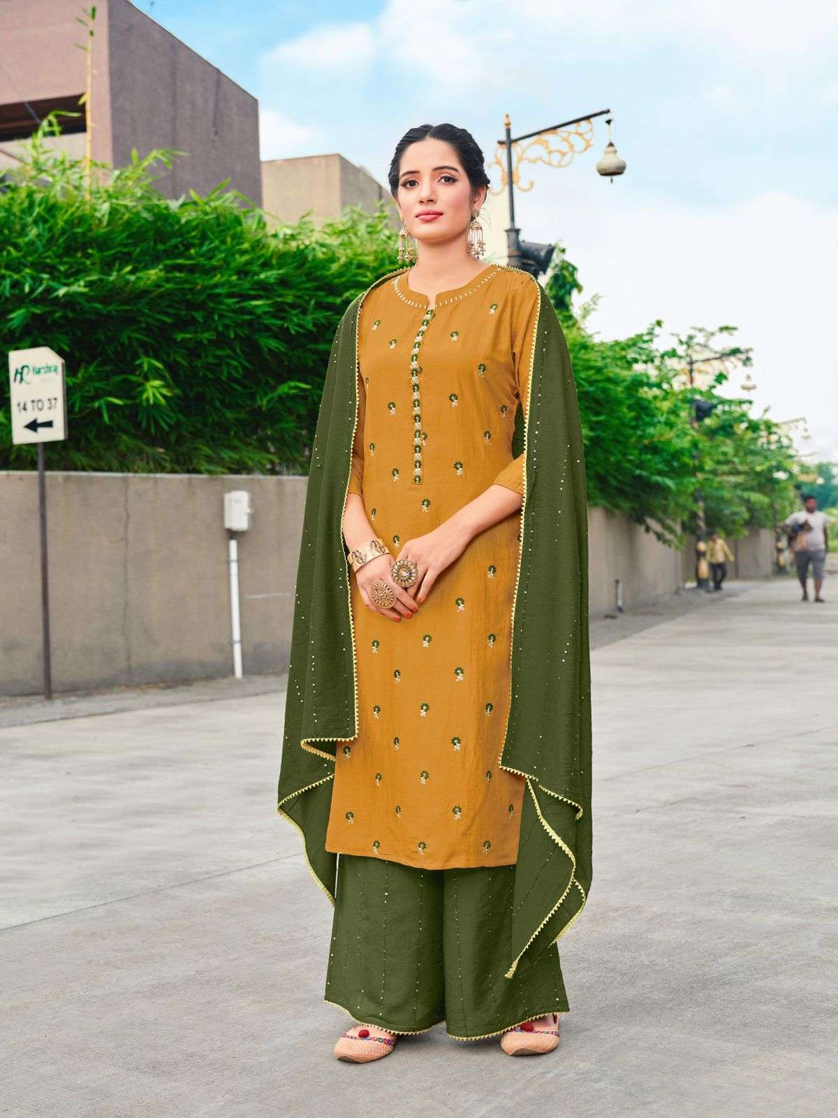 SURILI VOL-2 BY RT 1001 TO 1006 SERIES BEAUTIFUL SUITS STYLISH FANCY COLORFUL CASUAL WEAR & ETHNIC WEAR CHINNON SILK DRESSES AT WHOLESALE PRICE
