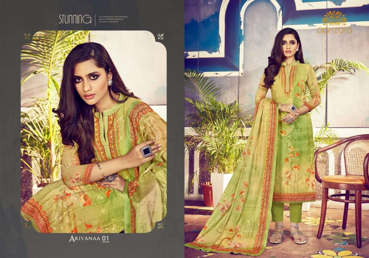 AARIYANA BY ACME WEAVERS 01 TO 08 SERIES BEAUTIFUL SUITS COLORFUL STYLISH FANCY CASUAL WEAR & ETHNIC WEAR GEORGETTE DRESSES AT WHOLESALE PRICE