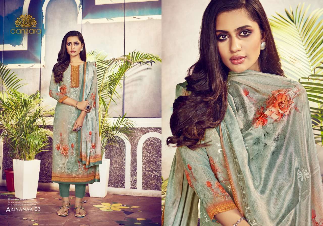 AARIYANA BY ACME WEAVERS 01 TO 08 SERIES BEAUTIFUL SUITS COLORFUL STYLISH FANCY CASUAL WEAR & ETHNIC WEAR GEORGETTE DRESSES AT WHOLESALE PRICE