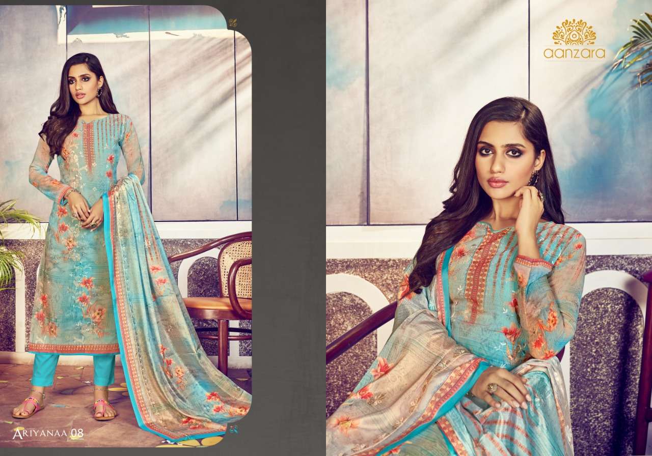 AARIYANA BY ACME WEAVERS 01 TO 08 SERIES BEAUTIFUL SUITS COLORFUL STYLISH FANCY CASUAL WEAR & ETHNIC WEAR GEORGETTE DRESSES AT WHOLESALE PRICE