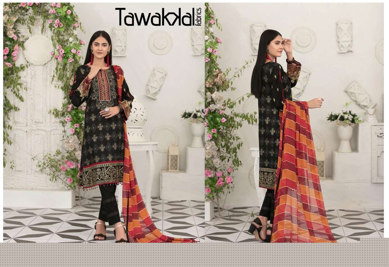 OPULENCE LUXURY COTTON VOl-5 BY TAWAKKAL FAB 5001 TO 5010 SERIES BEAUTIFUL STYLISH SUITS FANCY COLORFUL CASUAL WEAR & ETHNIC WEAR & READY TO WEAR COTTON PRINTED DRESSES AT WHOLESALE PRICE