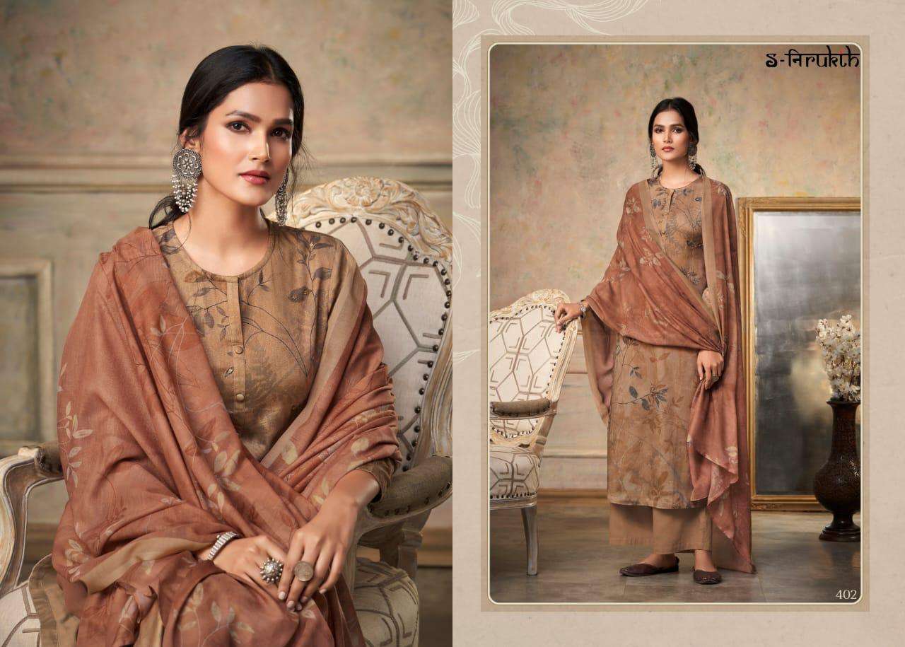 SEHER BY S-NIRUTH BEAUTIFUL STYLISH SUITS FANCY COLORFUL CASUAL WEAR & ETHNIC WEAR & READY TO WEAR PASHMINA PRINT DRESSES AT WHOLESALE PRICE