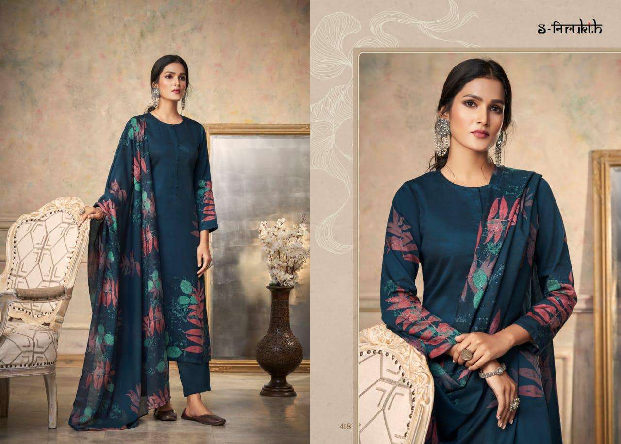 SEHER BY S-NIRUTH BEAUTIFUL STYLISH SUITS FANCY COLORFUL CASUAL WEAR & ETHNIC WEAR & READY TO WEAR PASHMINA PRINT DRESSES AT WHOLESALE PRICE