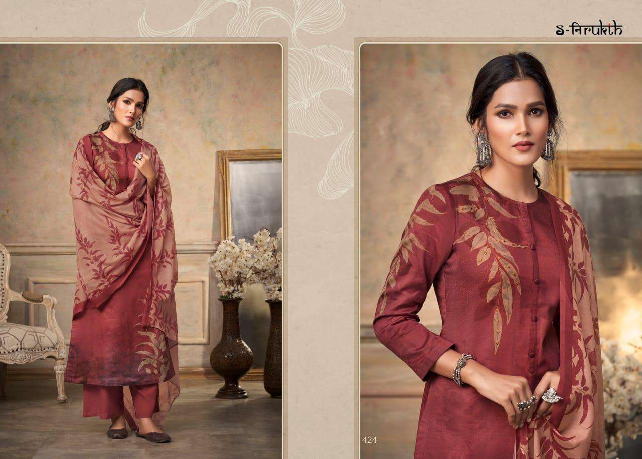 SEHER BY S-NIRUTH BEAUTIFUL STYLISH SUITS FANCY COLORFUL CASUAL WEAR & ETHNIC WEAR & READY TO WEAR PASHMINA PRINT DRESSES AT WHOLESALE PRICE