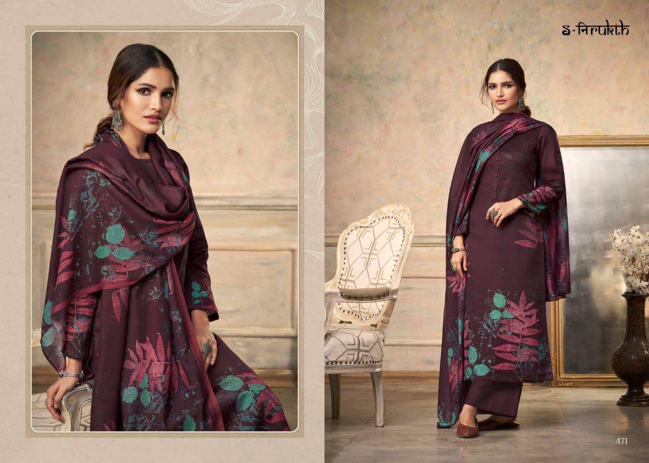 SEHER BY S-NIRUTH BEAUTIFUL STYLISH SUITS FANCY COLORFUL CASUAL WEAR & ETHNIC WEAR & READY TO WEAR PASHMINA PRINT DRESSES AT WHOLESALE PRICE
