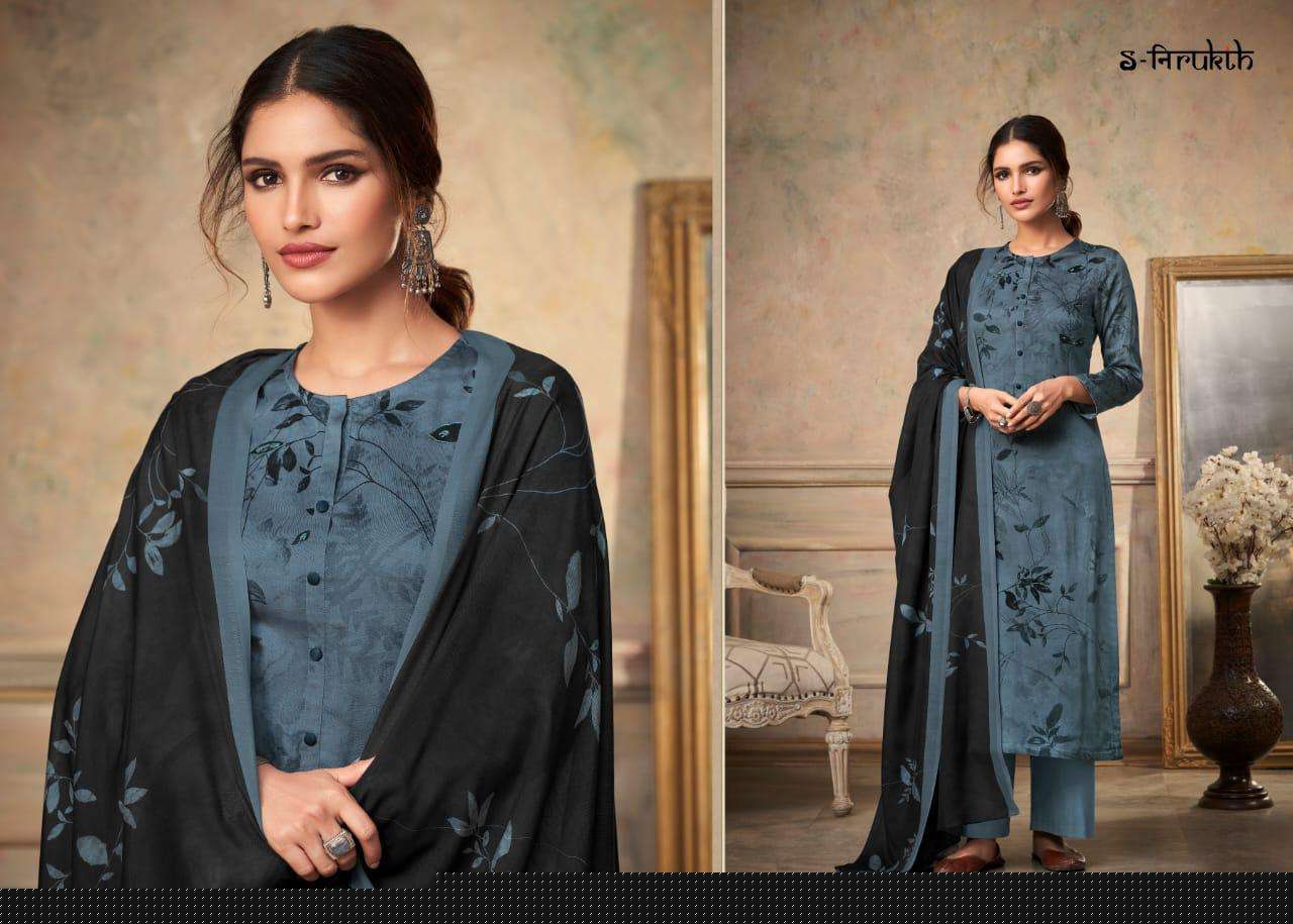 SEHER BY S-NIRUTH BEAUTIFUL STYLISH SUITS FANCY COLORFUL CASUAL WEAR & ETHNIC WEAR & READY TO WEAR PASHMINA PRINT DRESSES AT WHOLESALE PRICE