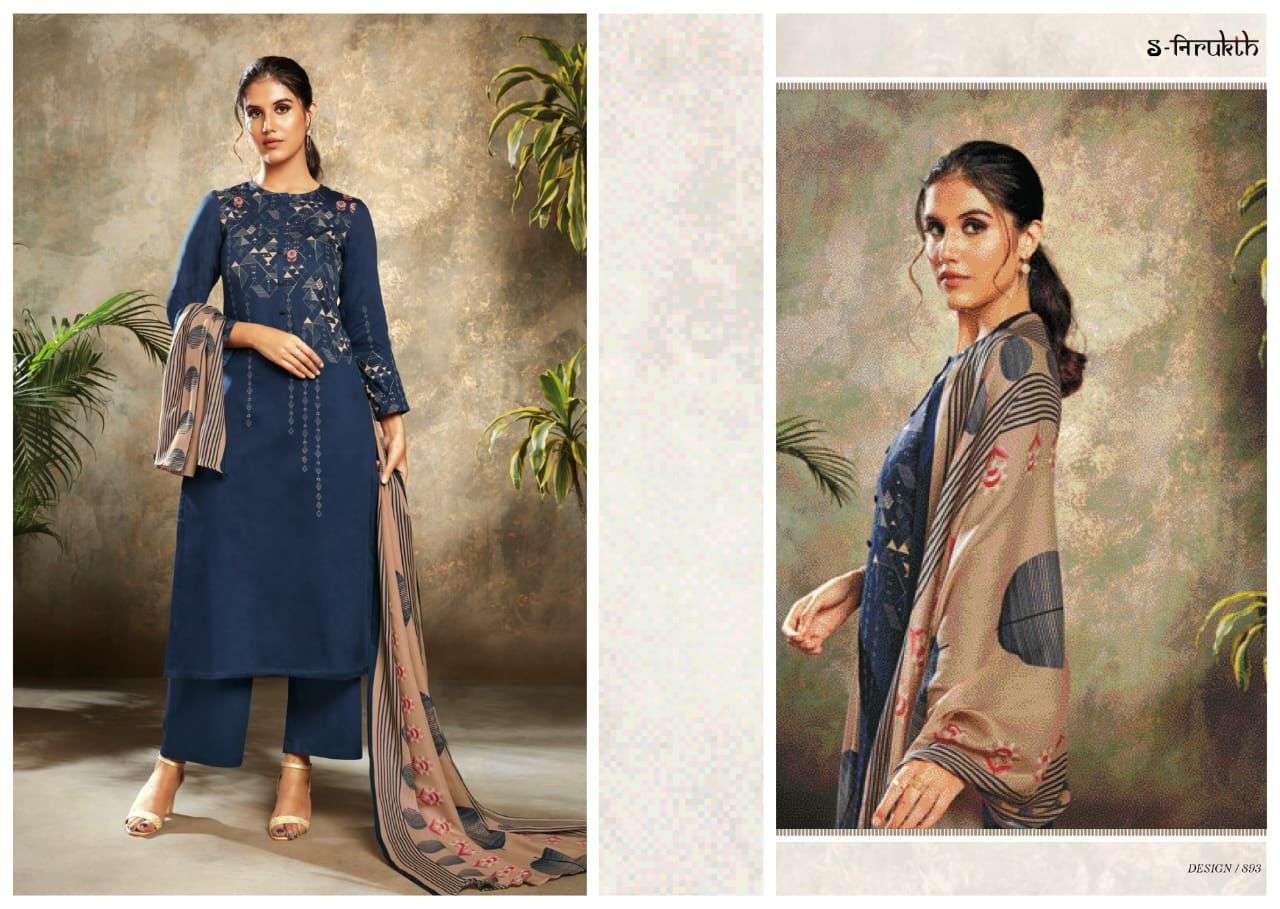ALIZA BY S-NIRUKTH BEAUTIFUL SUITS COLORFUL STYLISH FANCY CASUAL WEAR & ETHNIC WEAR COTTON SATIN PRINT DRESSES AT WHOLESALE PRICE