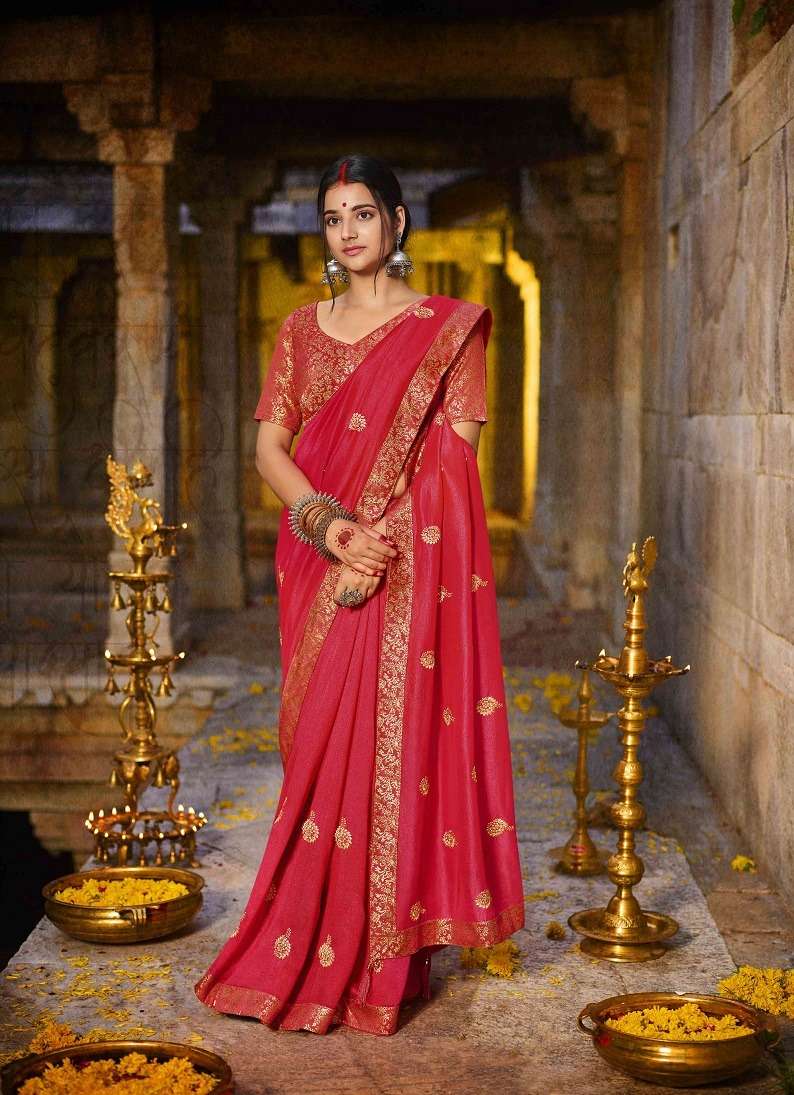 DEVSENA BY ANUSHREE 36561-A TO 36561-H SERIES INDIAN TRADITIONAL WEAR COLLECTION BEAUTIFUL STYLISH FANCY COLORFUL PARTY WEAR & OCCASIONAL WEAR CHINNON GEORGETTE SAREES AT WHOLESALE PRICE