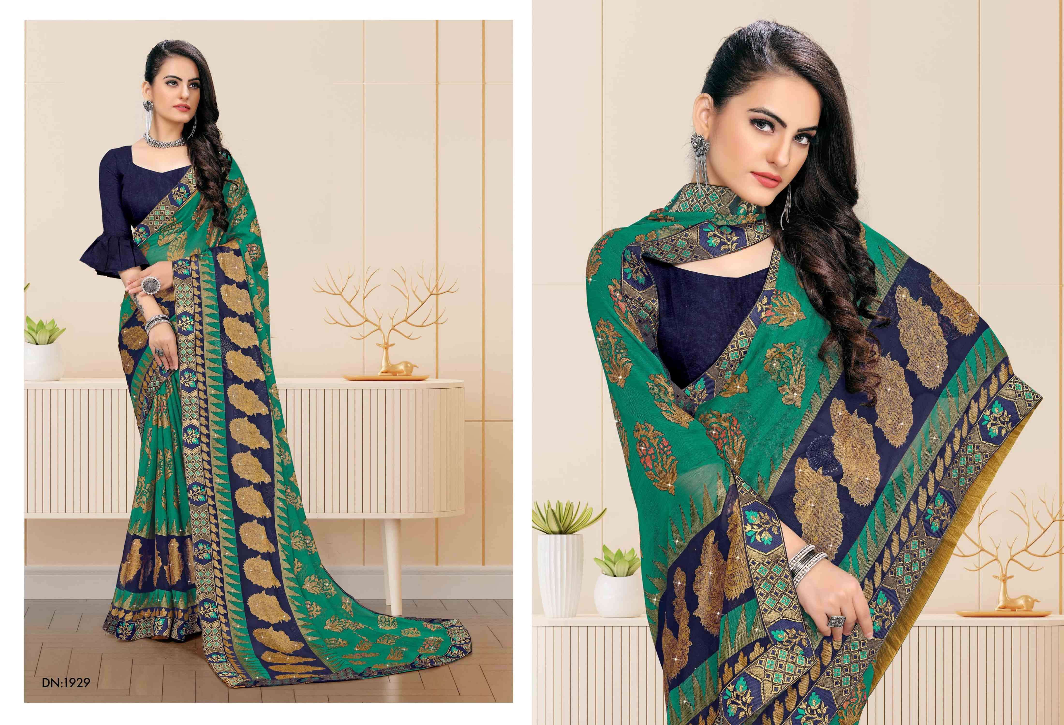 NEELKANTH VOL-3 BY BARGAD INDIAN TRADITIONAL WEAR COLLECTION BEAUTIFUL STYLISH FANCY COLORFUL PARTY WEAR & OCCASIONAL WEAR BRASSO SAREES AT WHOLESALE PRICE