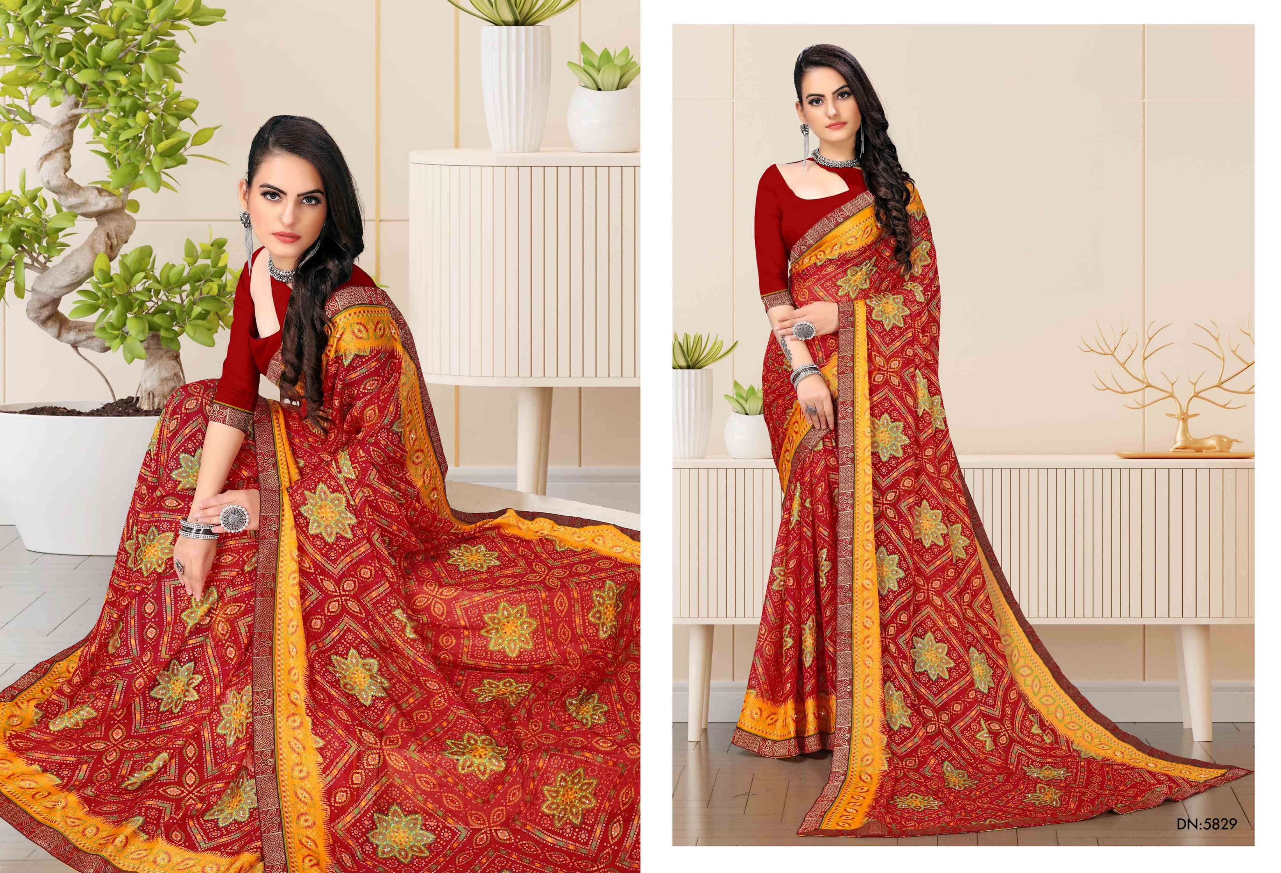 NEELKANTH VOL-3 BY BARGAD INDIAN TRADITIONAL WEAR COLLECTION BEAUTIFUL STYLISH FANCY COLORFUL PARTY WEAR & OCCASIONAL WEAR BRASSO SAREES AT WHOLESALE PRICE
