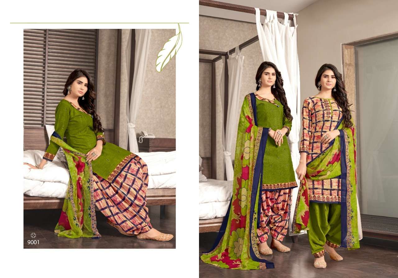NON STOP VOL-49 BY SWEETY FASHION 9001 TO 9012 SERIES BEAUTIFUL SUITS COLORFUL STYLISH FANCY CASUAL WEAR & ETHNIC WEAR SOFT COTTON PRINT DRESSES AT WHOLESALE PRICE